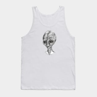 Alien Head. Tank Top